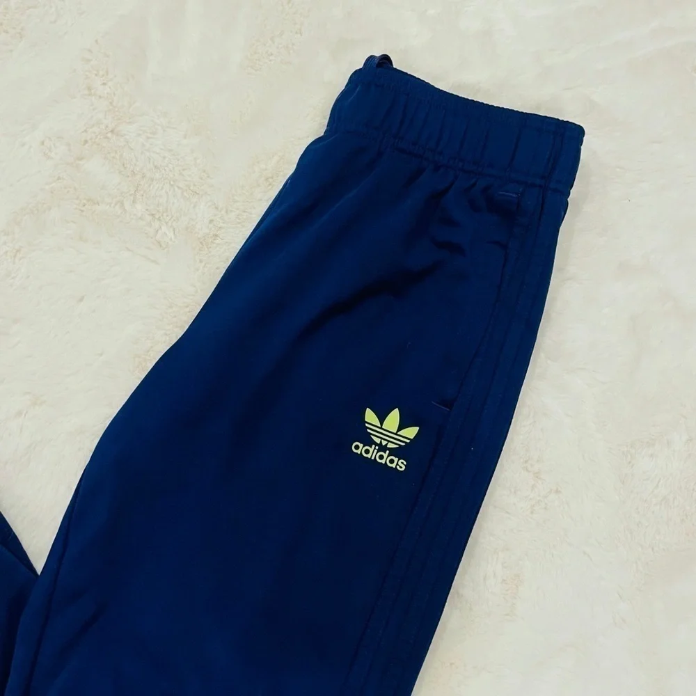 Adidas Primegreen Navy Blue Athletic Jogger Pants Kid’s Youth Size Large - Picture 3 of 12